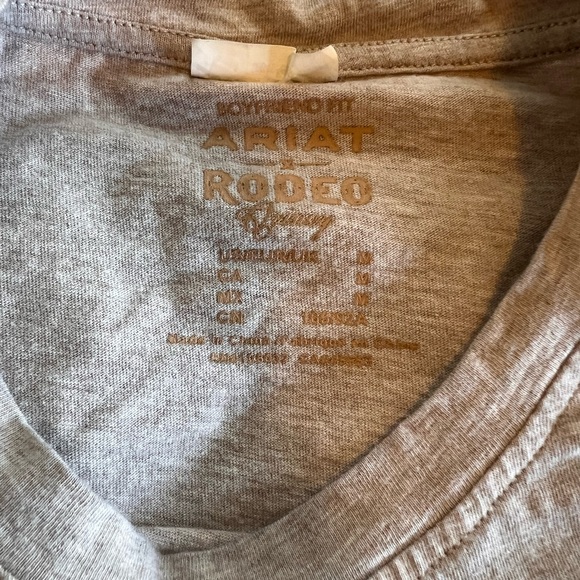 Ariat x Rodeo Quincy Rodeo Flag Tee - Picture 6 of 6